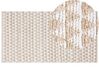Matta handvävd 80 x 150 cm beige TUNCELI_513392