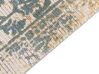 Teppich Viskose senfgelb / grün 80 x 150 cm orientalisches Muster Kurzflor BOYALI_836775