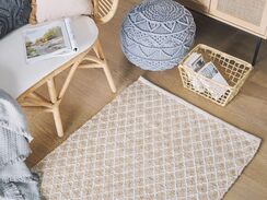 Matto juutti beige 80 x 150 cm AKBEZ Matto juutti beige 80 x 150 cm AKBEZ