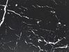 Tavolo da pranzo tondo effetto marmo nero ⌀ 90 cm BOCA_821598