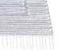 Dywan bawełniany 80 x 150 cm niebiesko-biały ANSAR_861017