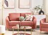 2-Sitzer Sofa Polsterbezug rosa / gold TROSA_851830
