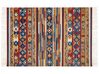 Kelim Teppich Wolle mehrfarbig 160 x 230 cm geometrisches Muster Kurzflor NORAKERT_859183