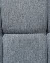 Lot de 2 chaises de bar réglables grises MARION_688867