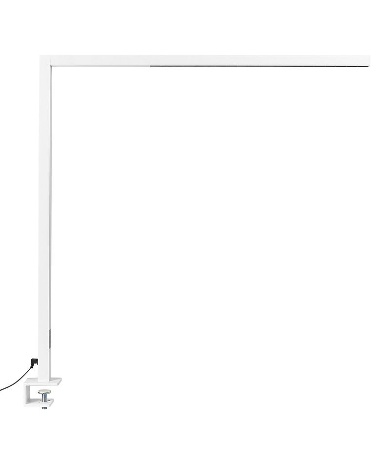 Quality Optics Schreibtischlampe Mit Lupe – 5x Vergrößerung, LED-Beleuchtung, Klemme