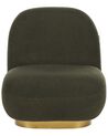 Boucle Armless Chair Green LOVIISA_899152