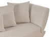 Chaise Lounge tessuto con contenitore beige lato destro MERI II_881285