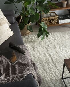 Matto valkoinen 140 x 200 cm EVREN