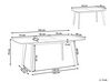 Rozkladací jedálenský stôl 150/195 x 90 cm biely SANFORD_807500