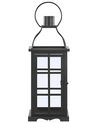 Iron Candle Lantern 42 cm Black CLARA_817914