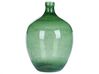 Zöld üveg virágváza 39 cm ROTI_823669