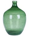 Zöld üveg virágváza 39 cm ROTI_823669