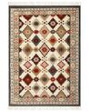 Kelim Teppich Wolle mehrfarbig 200 x 300 cm orientalisches Muster Kurzflor GHUKASAVAN_859073