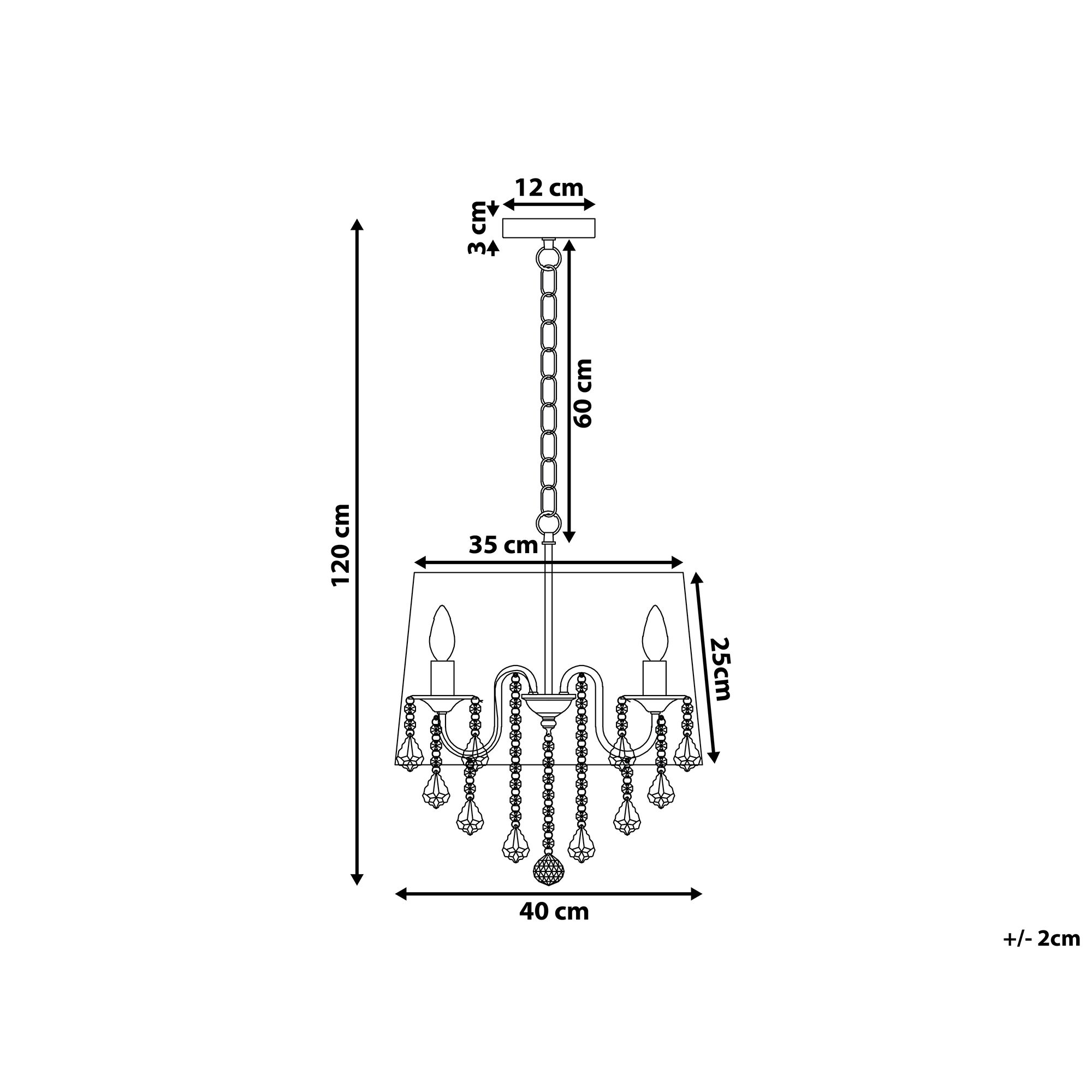 Lampa wisząca czarna EVANS