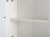 Bad Spiegelschrank weiß / silber mit LED-Beleuchtung 60 x 60 cm MAZARREDO_785559