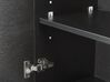 3- Shelf Wall Mounted Bathroom Cabinet Black BILBAO_788606