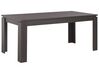Mesa de comedor madera oscura 180 x 90 cm VITON_798091
