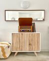 Sideboard White with Light Wood MILO_845763