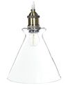 Hanglamp 3 lampen glas transparant BERGANTES_879651