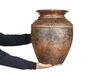 Dekorativní váza terakota 40 cm starožitná měděná PUCHONG_894041