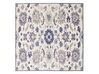 Vlnený koberec 200 x 200 cm béžová/modrá KUMRU_848446