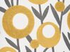 Dekokissen Baumwolle Blumenmotiv mehrfarbig 45 x 45 cm 2er Set SHALLOT_857725