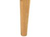 Mesa de centro de madera de acacia clara 70 x 70 cm BARATTI_830875