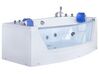Whirlpool Bath with LED 1750 x 850 mm White FUERTE_717860