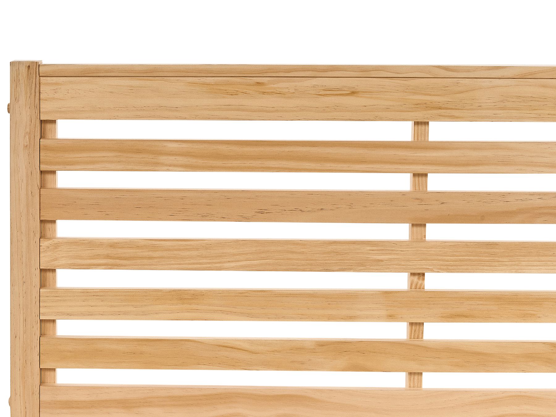 Cama de madera marrón claro 160x200 cm CARNAC | Beliani.es