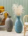 Vase décoratif turquoise 26 cm MEGARA_791745