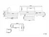 4-miestna záhradná modulárna ratanová súprava ľavostranná béžová/prírodná VARALLO_767021