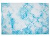 Koberec 140 x 200 cm modrá/biela ELAZIG_717005