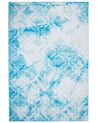 Vloerkleed polyester lichtblauw 140 x 200 cm ELAZIG_717005