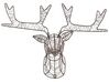 Outdoor LED Hanging Decor Reindeer Head 47 cm Black NELLIM_813230