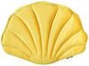 Set of 2 Velvet Seashell Cushions 47 x 35 cm Yellow CONSOLIDA_889283