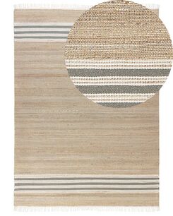 Matto juutti beige/harmaa 160 x 230 cm MIRZA