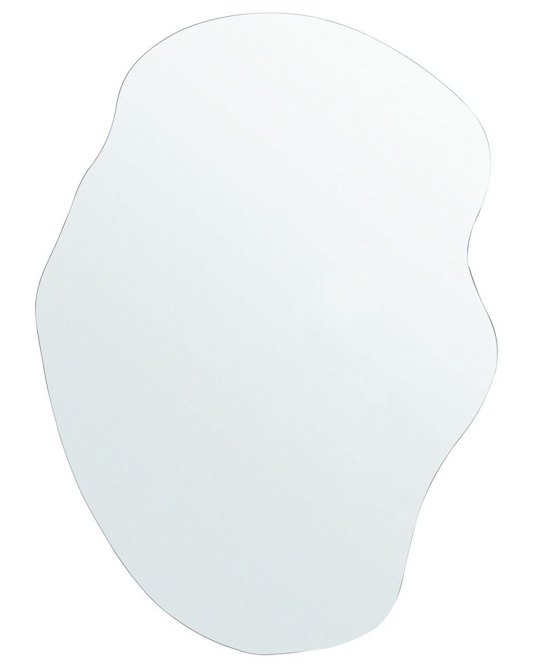 Nástěnné zrcadlo 50 x 70 cm stříbrné FALAISE_814068