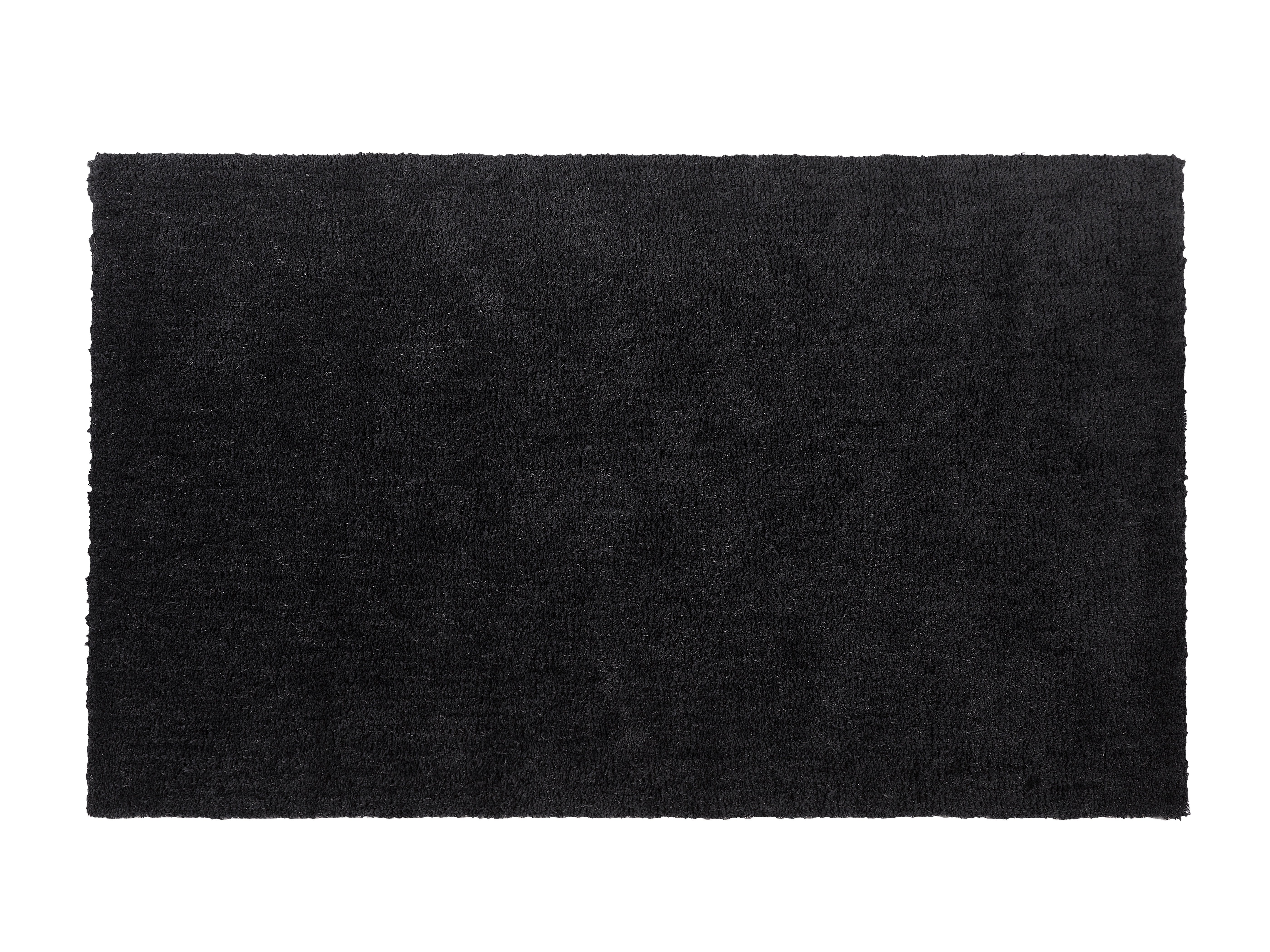 Dywan 140 x 200 cm czarny DEMRE