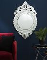 Nástěnné sříbrné zrcadlo 67 x 100 cm CRAON_904076