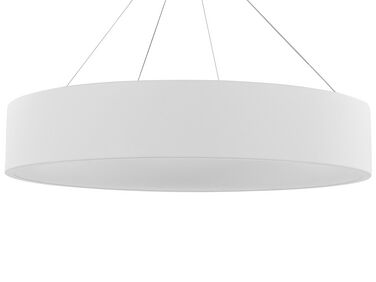 Závesná kovová LED lampa biela LENYA