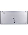 Wandspiegel met LED zilver 120 x 60 cm AVRANCHES_837499