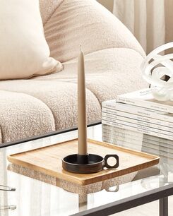 Kynttilänjalka terrakotta musta ⌀ 9 cm CHORIO