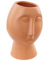 Vase porselen 24 cm oransje FLORINA_846139