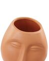 Vase porselen 24 cm oransje FLORINA_846143