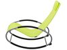 Rocking Sun Lounger Lime Green CAMPO_751512