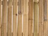 Salon de jardin 2 places en bambou bois clair et taupe TODI_872750