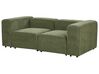 Sofa modułowa 2-osobowa sztruksowa zielona FALSTERBO_916278