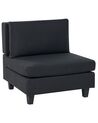 Fabric 1-Seat Section Black UNSTAD_893359