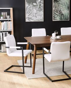 Tuoli keinonahka luonnonvalkoinen 2 kpl BRANDOL Tuoli keinonahka luonnonvalkoinen 2 kpl BRANDOL