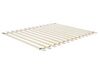 Bed hout donkerbruin 160 x 200 cm BOUSSICOURT_904721